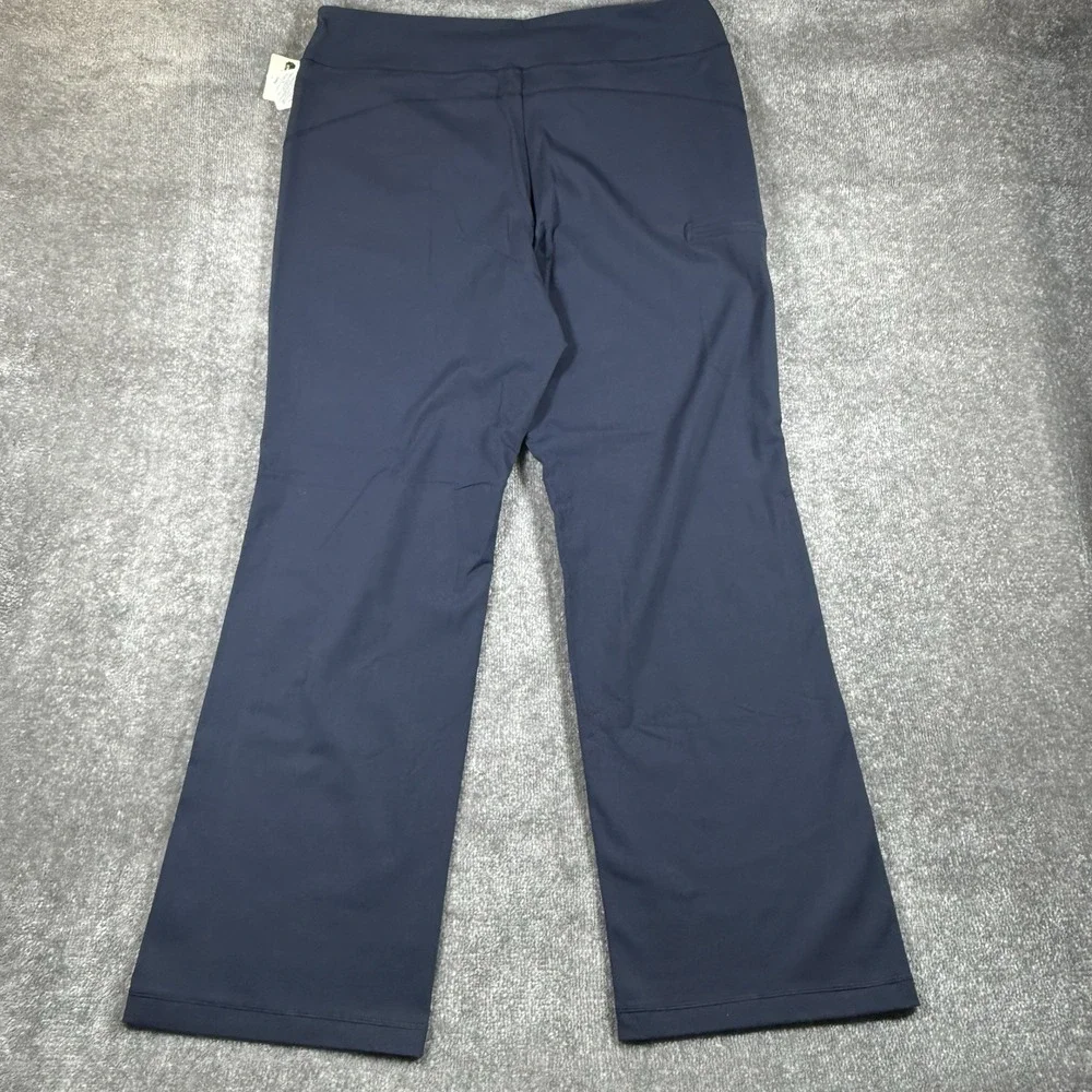 Duluth Trading Co Pants Women's XXLx33 Navy Blue NoGA Classic Bootcut Stretch